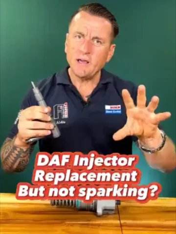 DAF 1 injector replaced still not starting
